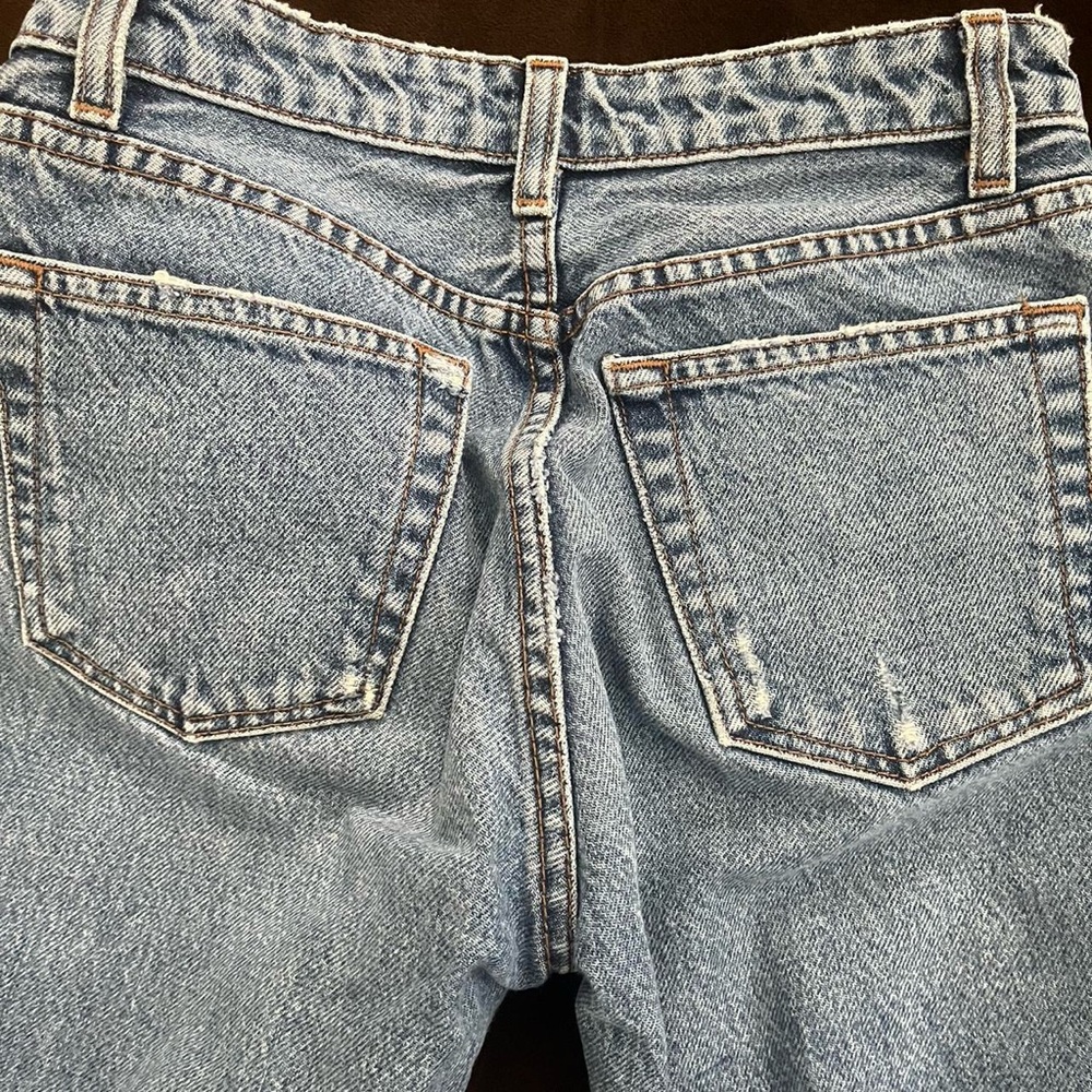 Reformation Light Blue Straight Leg Jeans - Picture 2 of 4